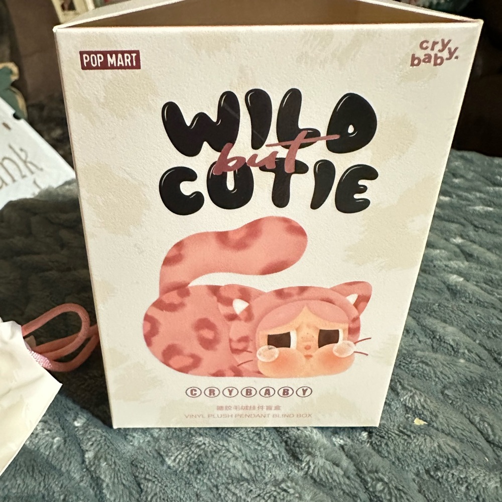 Cry Baby Wild But Cutie stuffed bag charm Animal - cameo cutie